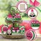Summer Tiered Tabletop Decor, Pink Green Watermelon Tray Decorations, Hello Summer Sweet Popsicle Gnome Wooden Sign, Farmhouse Rustic Decorations for Home Table